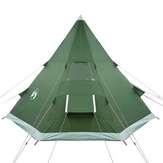 Tipi Tent 4-persoons waterdicht groen 7