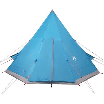 Tipi Tent 4-persoons waterdicht blauw 6