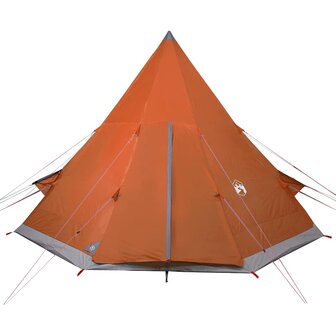Tipi Tent 4-persoons waterdicht oranje 6