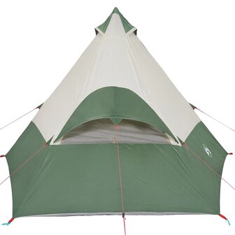 Tipi Tent 7-persoons waterdicht groen 9