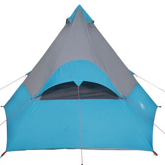 Tipi Tent 7-persoons waterdicht blauw 9