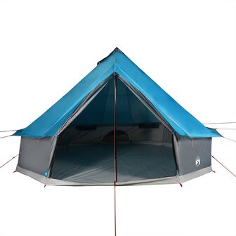 Tipi Tent 6-persoons waterdicht blauw 4
