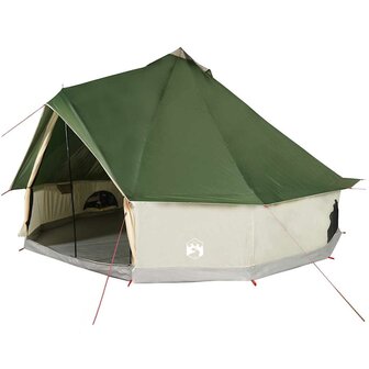 Tipi Tent 8-persoons waterdicht groen 2