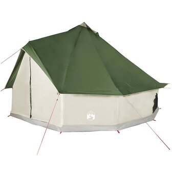 Tipi Tent 10-persoons waterdicht groen 5