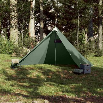 Tipi Tent voor gezin 7-persoons waterdicht groen 3