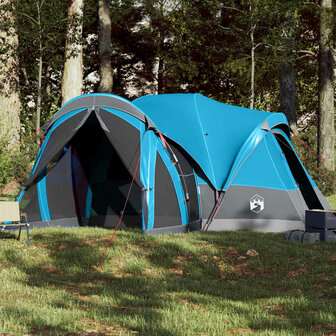 Tipi Tent voor gezin 8-persoons waterdicht blauw 1