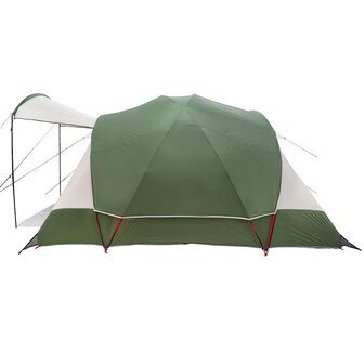 Tunneltent 8-persoons waterdicht groen 7