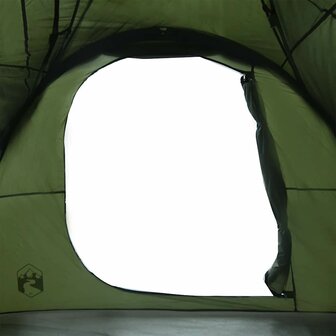 Tunneltent 6-persoons waterdicht olijfgroen 9