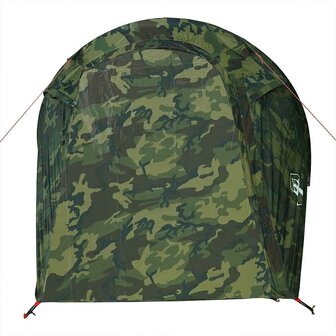 Tunneltent 2-persoons waterdicht camouflage 7