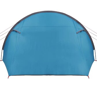 Tunnel Tent 5-Person met dak Blauw en Grijs 805 x 405 x 211 cm 8