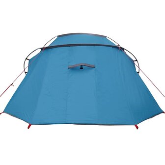 Tunnel Tent 3-Person met dak Blauw en Grijs 328 x 228 x 115 cm 8