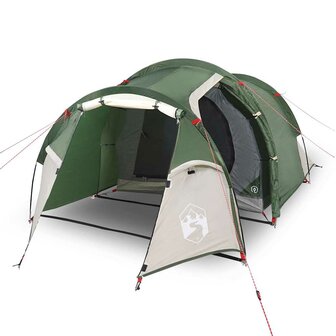 Tunneltent 2-persoons waterdicht groen 2