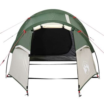 Tunneltent 2-persoons waterdicht groen 5