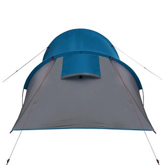 Tunneltent 3-persoons waterdicht blauw 8