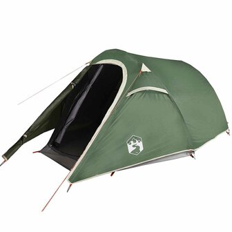 Tunneltent 2-persoons waterdicht groen 2