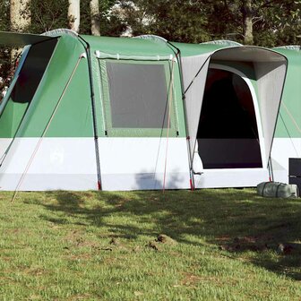 Tunneltent 4-persoons waterdicht groen 1
