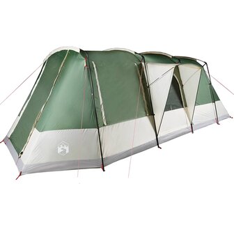 Tunneltent 4-persoons waterdicht groen 5