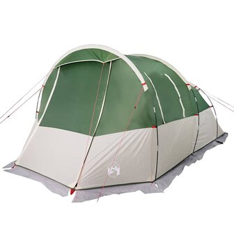 Tunneltent 4-persoons waterdicht groen 5