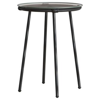 Tuin eettafelset 3 pcs Zwart en Anthraciet poly rattan 7