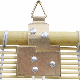 Rolgordijn 80x160 cm bamboe natuurlijk 3