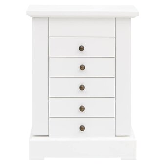 Sieradenkastje met spiegel 25x13,5x34 cm MDF 3