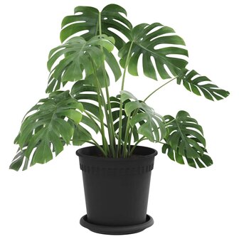 Plantenpotten 24 pcs Zwart &Oslash; 17 x 14 cm Kunststof 3