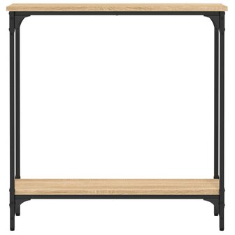 Wandtafel Sonoma Eiken 75x22,5x75 cm Bewerkt Hout 4
