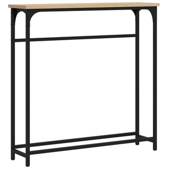 Wandtafel Sonoma Eiken 75x19,5x75 cm Bewerkt Hout 2