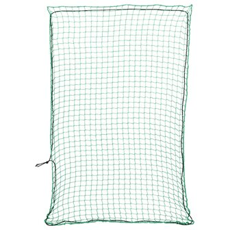 Aanhangwagennet elastisch touw 5x3,5 m polypropeen groen 1