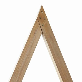 Trouwrand Licht Bruin 202 x 95 x 254 cm Massief Vurenhout 7