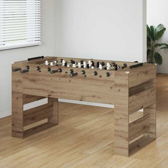 Voetbaltafel Artisan Eik 146,5 x 74 x 85 cm Bewerkt hout 1