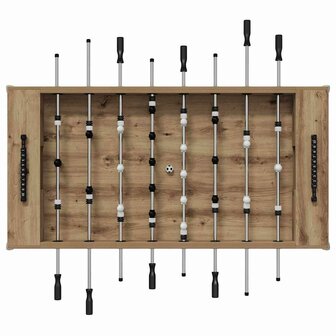 Voetbaltafel Artisan Eik 146,5 x 74 x 85 cm Bewerkt hout 6