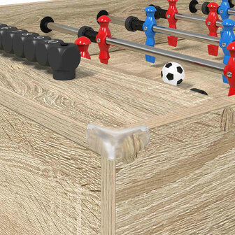 Voetbaltafel Sonoma Eiken 125 x 60,5 x 80 cm Bewerkt hout 7
