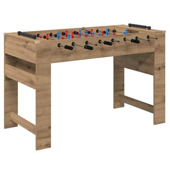 Voetbaltafel Artisan Eik 125 x 60,5 x 80 cm Bewerkt hout 2