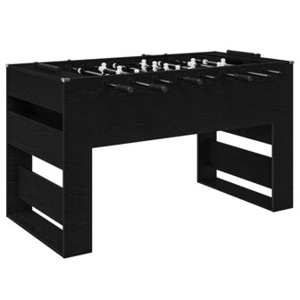 Voetbaltafel Zwarte Eik 146,5 x 74 x 85 cm Bewerkt hout 2