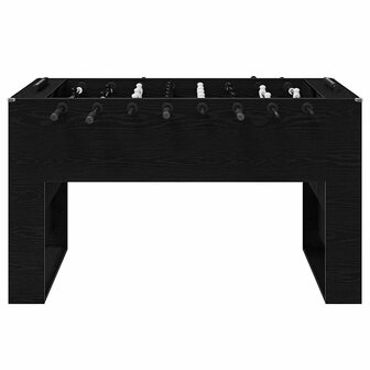 Voetbaltafel Zwarte Eik 146,5 x 74 x 85 cm Bewerkt hout 4