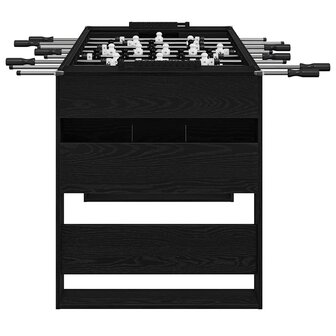 Voetbaltafel Zwarte Eik 146,5 x 74 x 85 cm Bewerkt hout 5