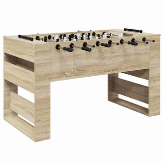 Voetbaltafel Sonoma Eiken 146,5 x 74 x 85 cm Bewerkt hout 2