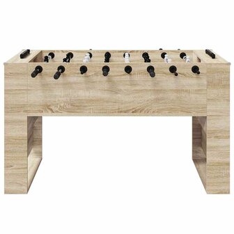 Voetbaltafel Sonoma Eiken 146,5 x 74 x 85 cm Bewerkt hout 4