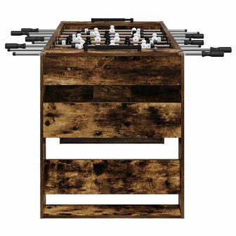 Voetbaltafel Gerookte Eik 146,5 x 74 x 85 cm Bewerkt hout 5