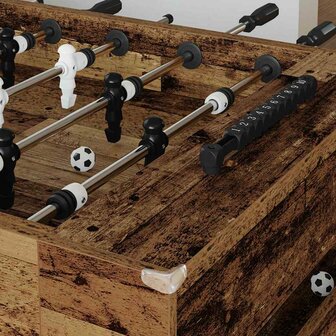 Voetbaltafel Oudhout 146,5 x 74 x 85 cm Bewerkt hout 3