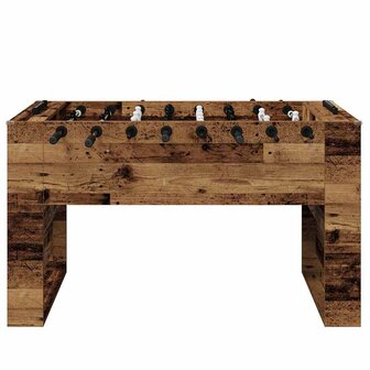 Voetbaltafel Oudhout 146,5 x 74 x 85 cm Bewerkt hout 4