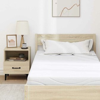 Matras Wit 90 x 200 cm Jacquard stof 7