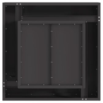 Vuurkorf Zwart 60 x 60 x 30 cm Staal 9