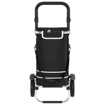 Boodschappentrolley Zwart 36,5 x 46,5 x 100,5 cm Oxford stof 5
