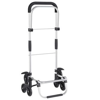 Boodschappentrolley Grijs 47 x 39 x 100,5 cm Oxford stof 7