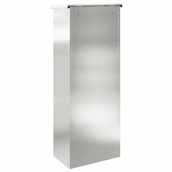 Pakketbrievenbus Zilver 44,5 x 29 x 110,5 cm Roestvrij staal 7