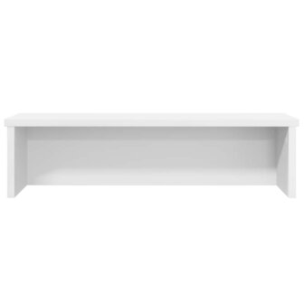 Keukenrek stapelbaar 60x15x16 cm bewerkt hout wit 3