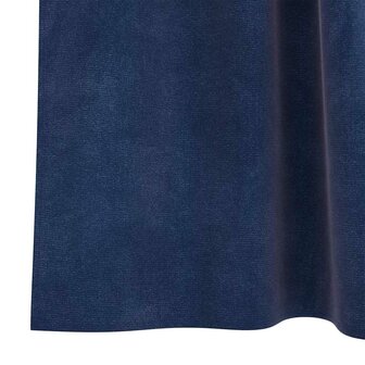 Verduisterende gordijnen 2 pcs Donkerblauw 140 x 225 cm Fluweel 6