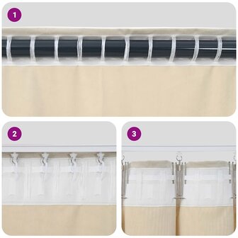 Verduisterende gordijnen 2 pcs Mosterdgeel 140 x 140 cm Fluweel 7